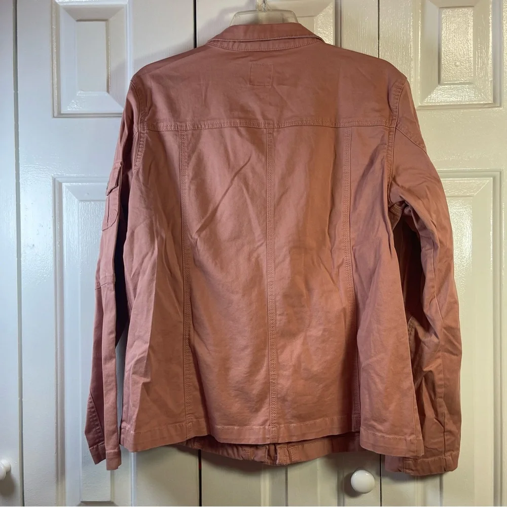 Kenzie rose‎ colored coat Size:XL M4
